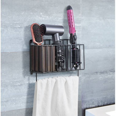 Hair tool wall discount mount